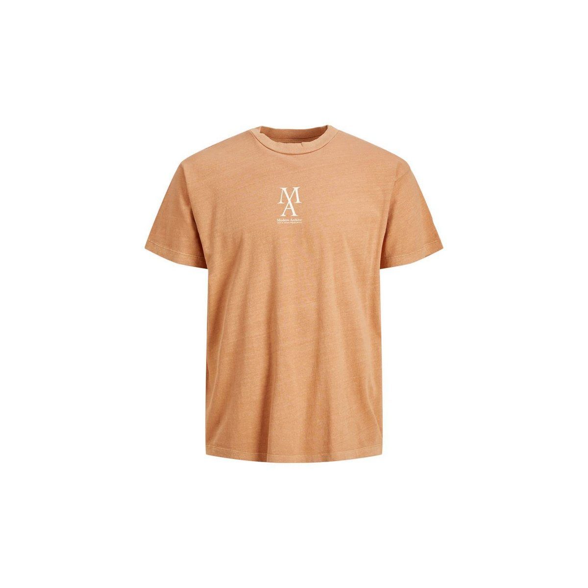 Jack & Jones T-Shirt braun (1-tlg)