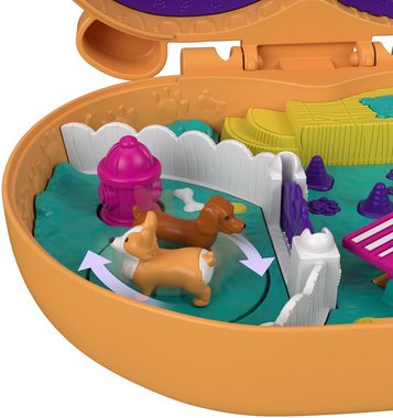 Polly Pocket Spielwelt Corgi-Hundehotel Schatulle, Sammelfigur