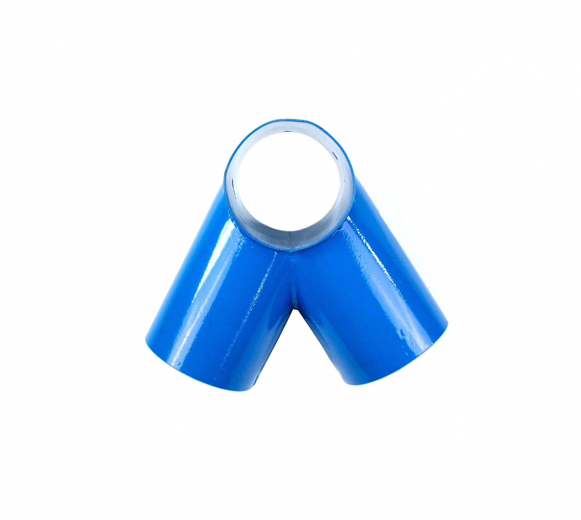 Gartenwelt Riegelsberger Strebenverbinder Schaukelverbinder 122x122x122 mm Rohrverbindungsstück, Stahl pulverbeschichtet