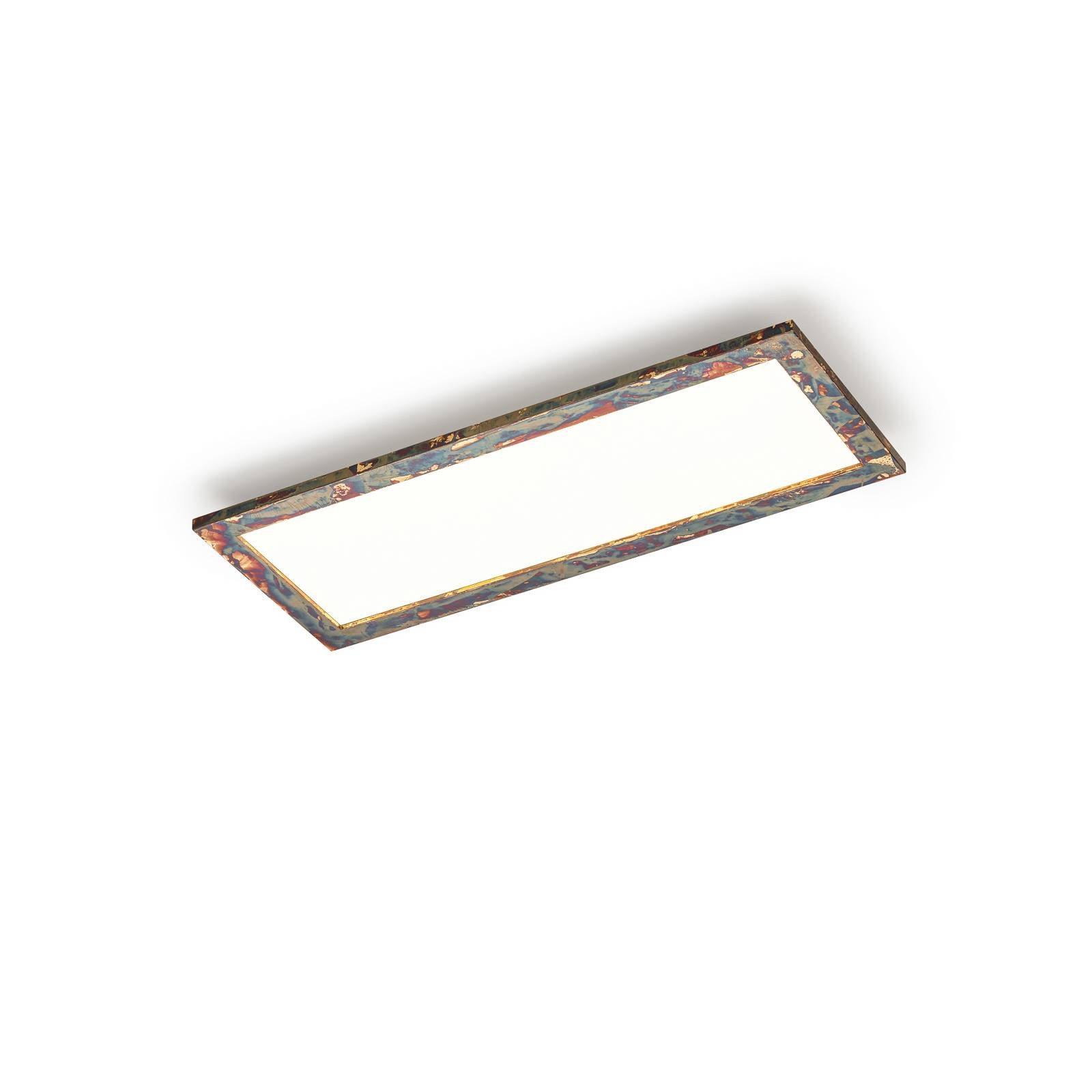 Quitani LED Panel Aurinor, LED, Metall, Bronze universalweiß IP20, LED 36 W gesamt, universalweiß