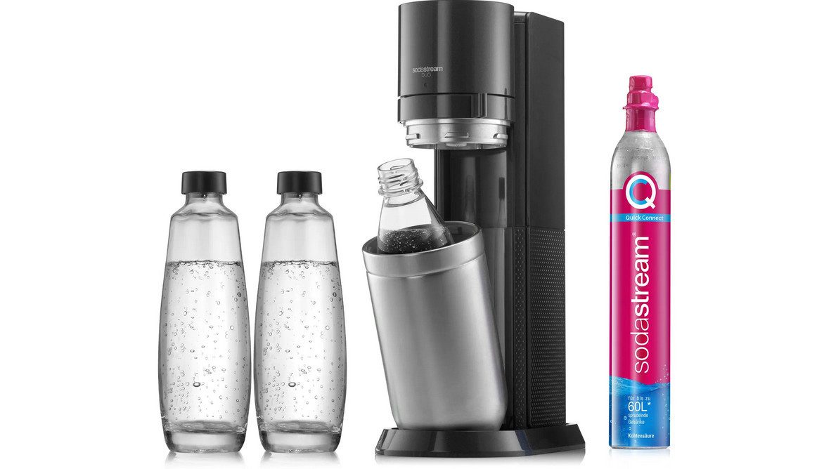 SodaStream Wassersprudler Sodastream Trinkwassersprudler DUO Vorteilspack