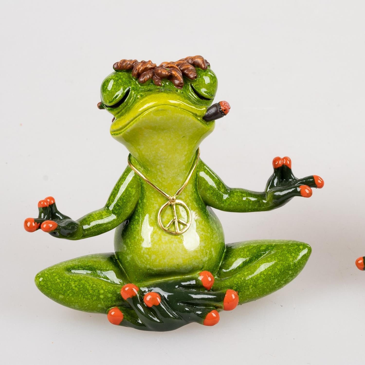 Dekofigur Froschhausen