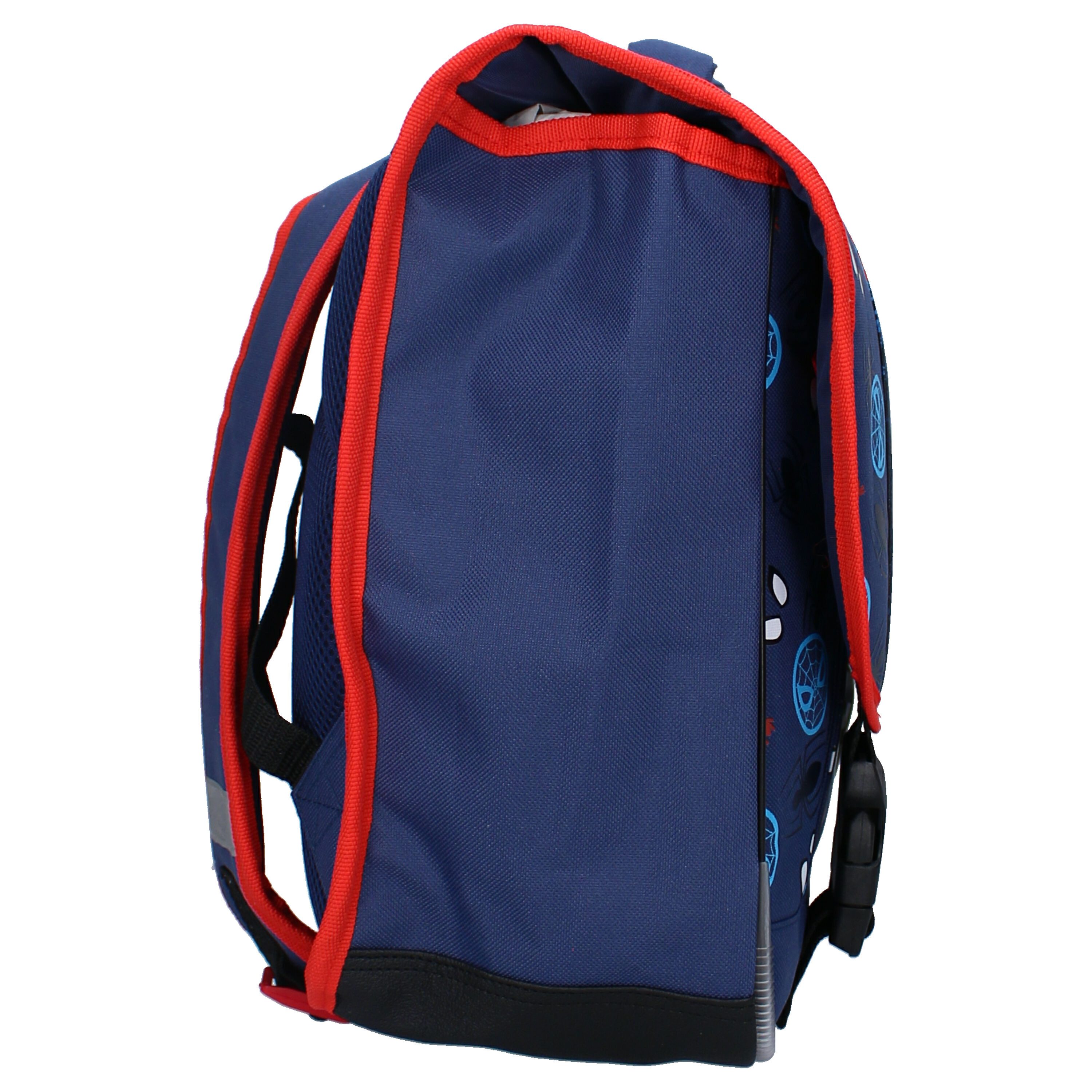 Spiderman Schulrucksack 33x38x12 cm mit Schnallenverschluss für Kinder