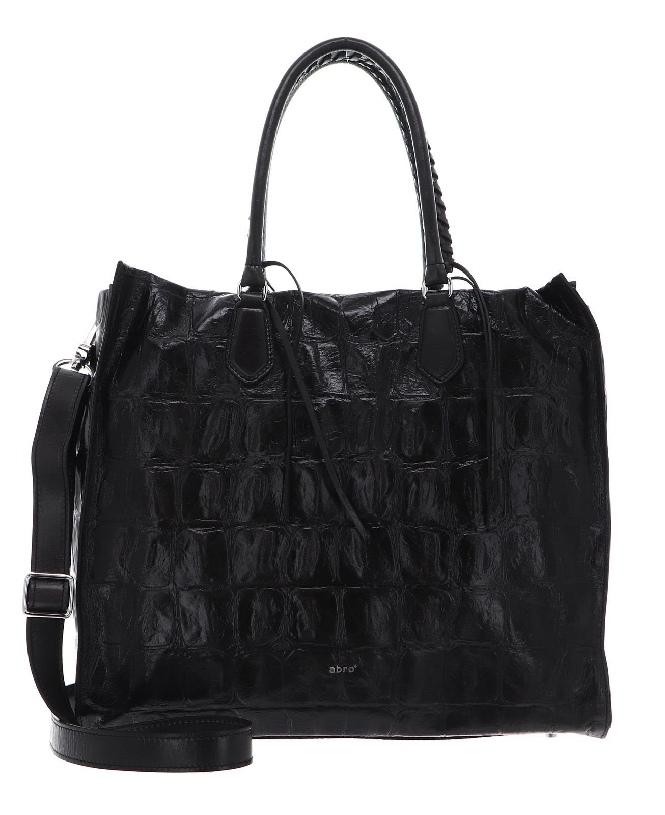 Abro Shopper Leather Primitivo Tornado Grey