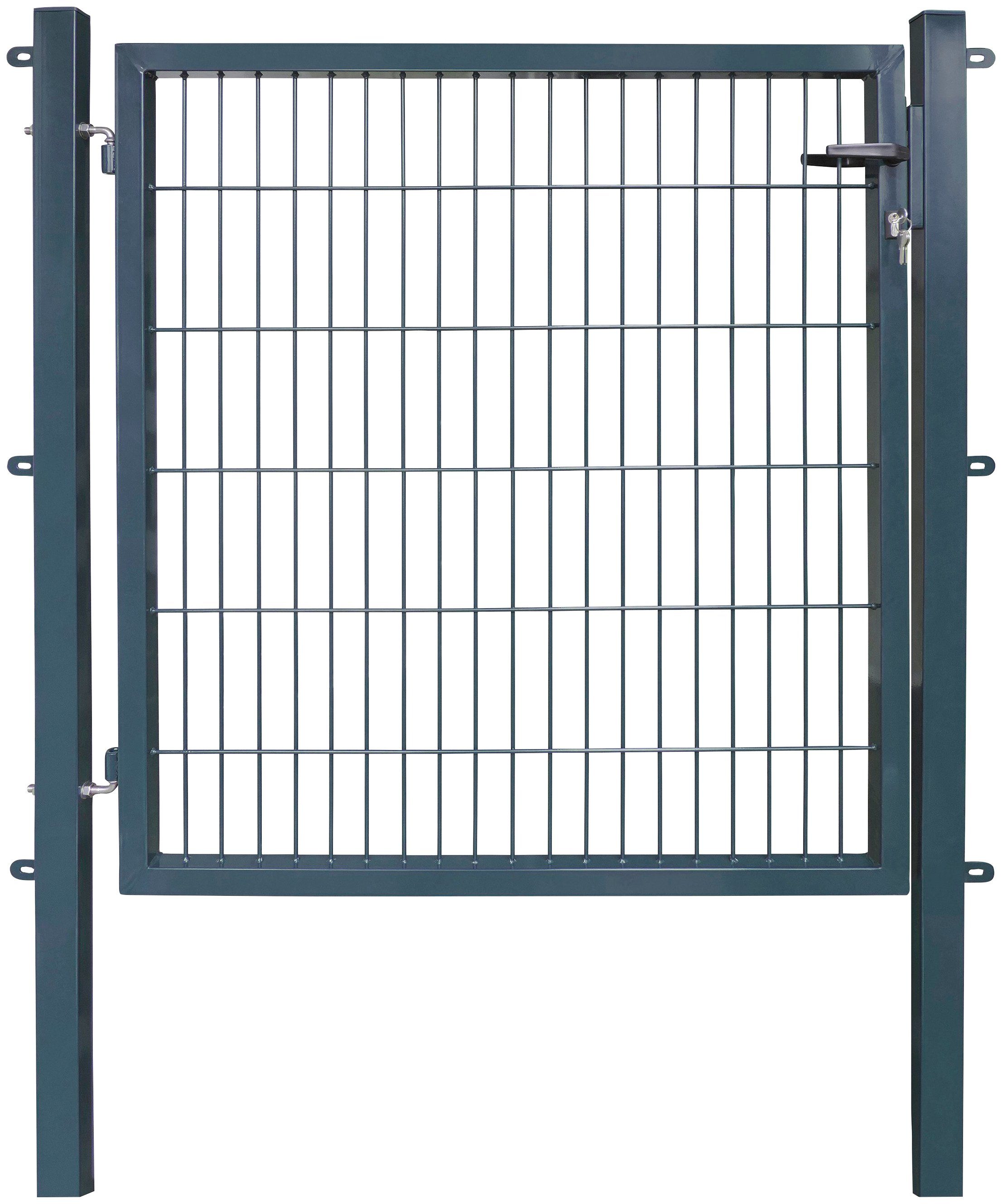 Arvotec Zauneinzeltür ESSENTIAL, Breite: 100 - 120 cm, Höhe: 80 - 200 cm, zum Einbetonieren