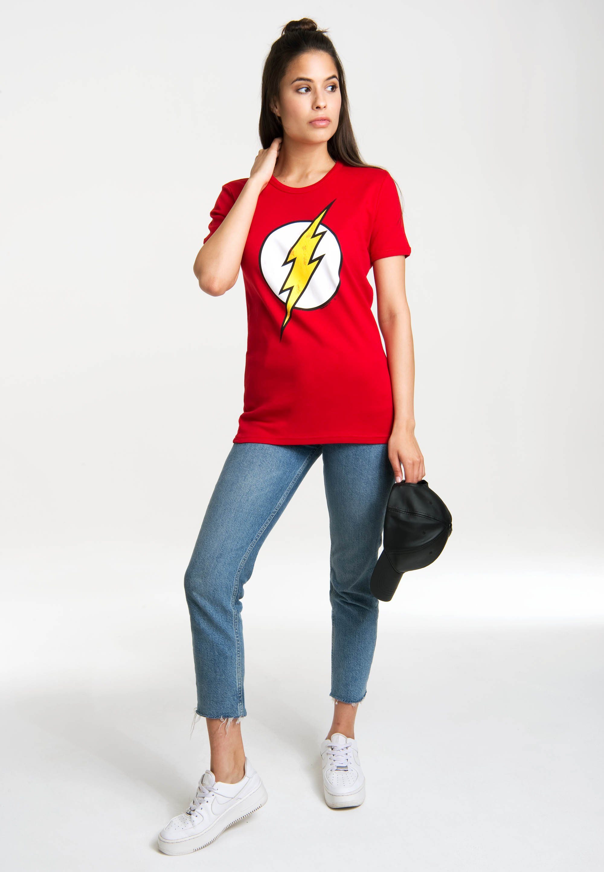 Logo Flash T-Shirt LOGOSHIRT mit Originaldesign lizenzierten