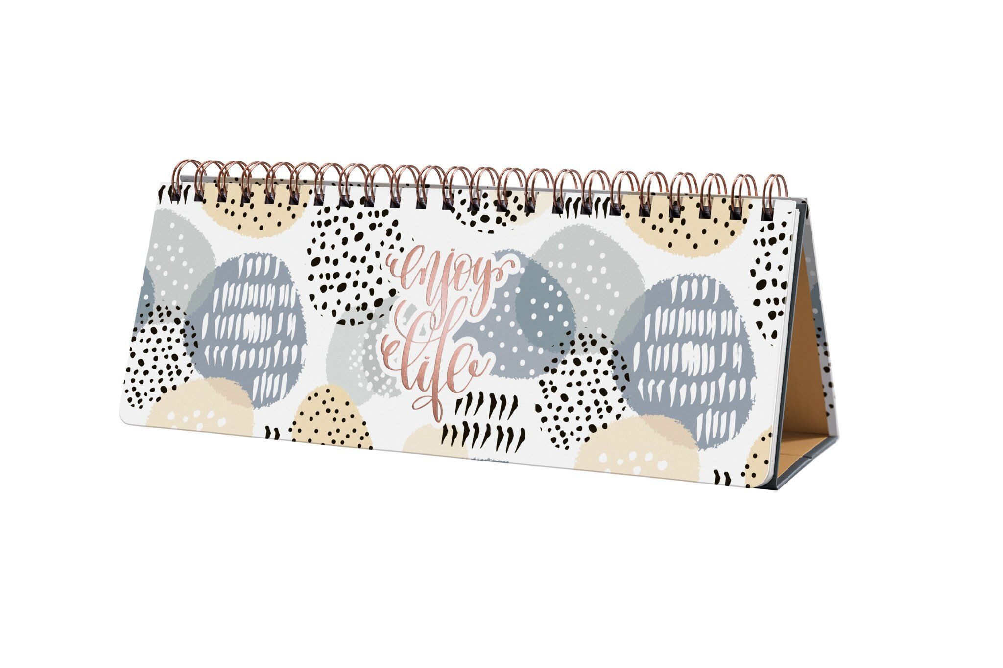 Sigel Buchkalender SIGEL JP101 Wochenplaner Jolie - Apricot Inspiration - undatiert - 53