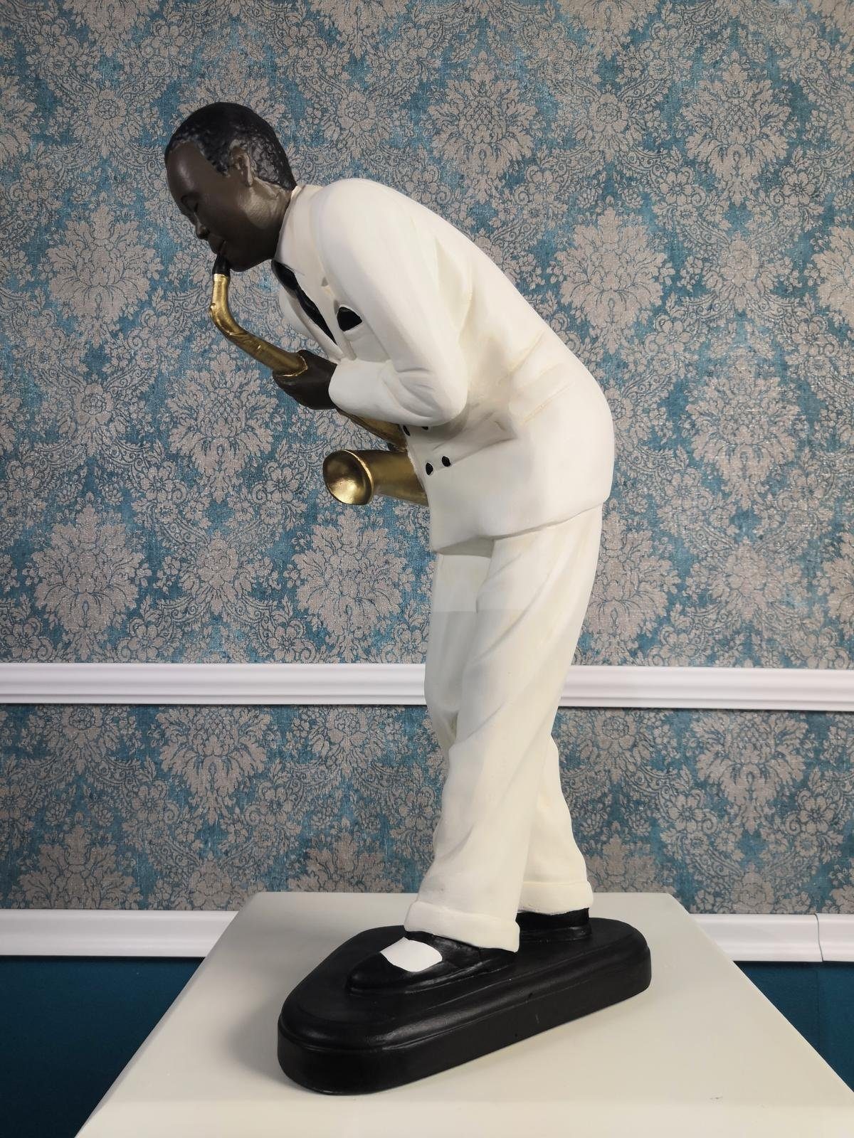 JVmoebel Skulptur Statue Design Saxophon Figur Skulptur Figuren Dekoration Deko Statuen | Skulpturen