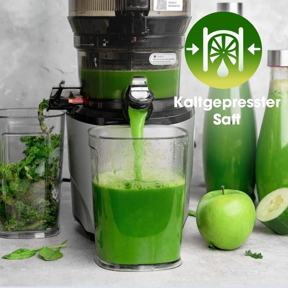 Kuvings Slow Juicer KUVINGS AUTO10S HANDS-FREE SLOW JUICER Premium (KHS-2591CE), 200 W, 3.000-ml-Hopper,Saft, Smoothies, Sorbet, Nussmilch (mit Filter-Set) – Bild 4 von 5