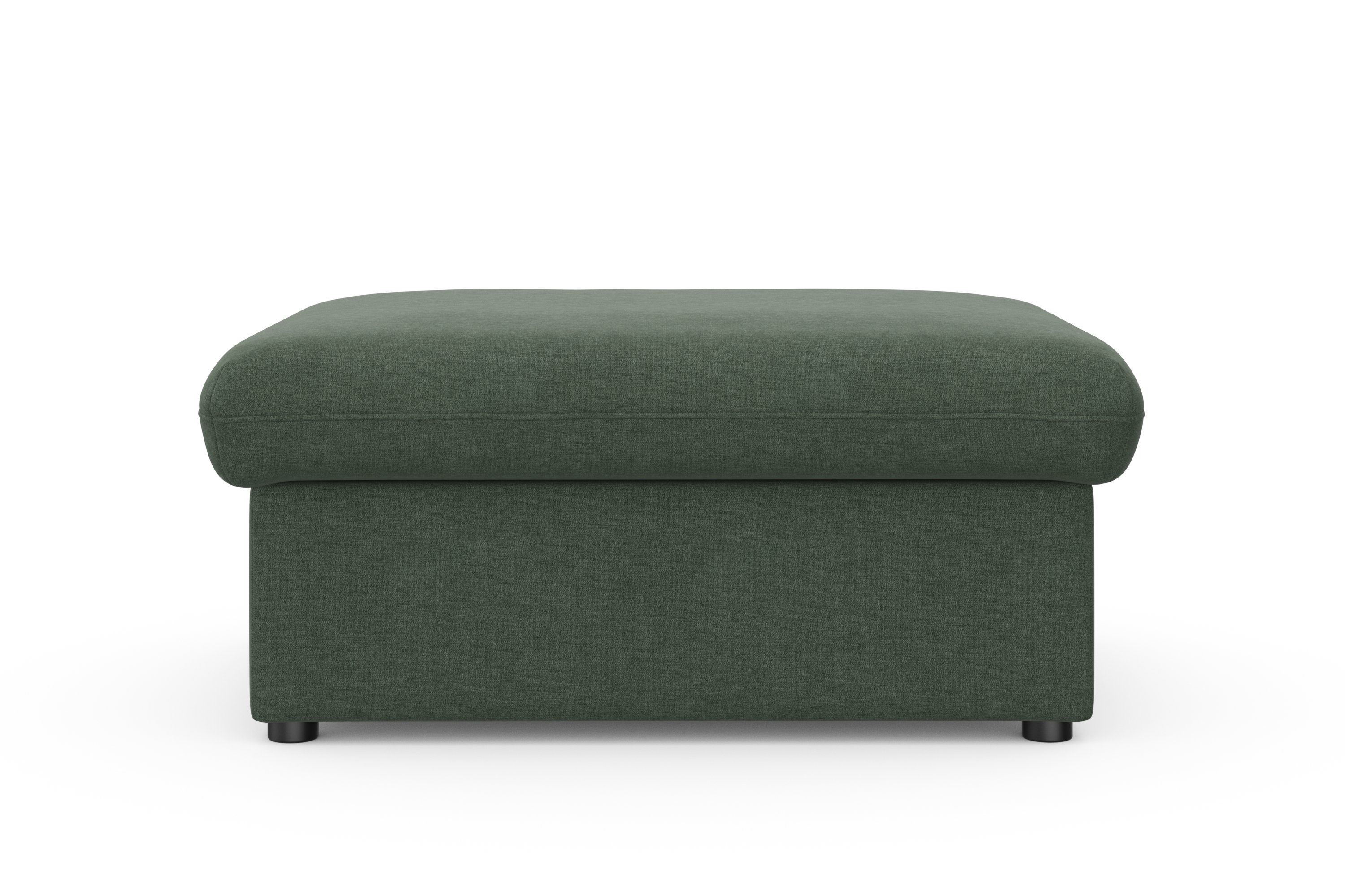 DOMO collection Hocker Topper, mit Wellenunterfederung, günstig online kaufen