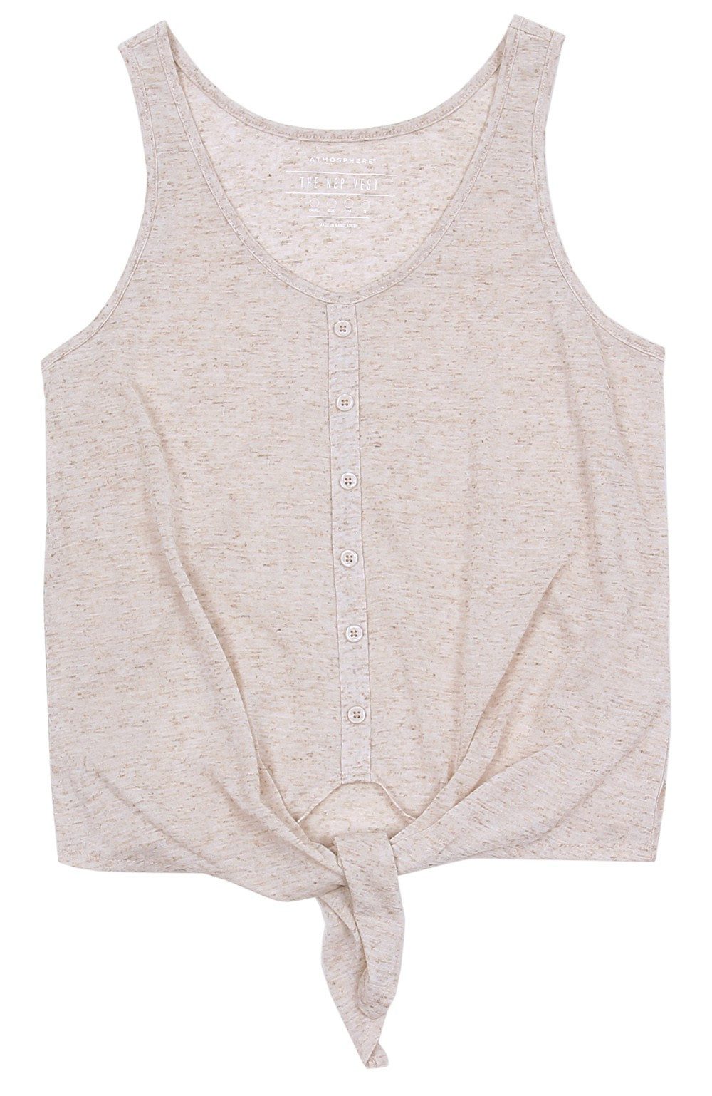 Sarcia.eu Blusentop Beige, gebundenes Hemd ATMOSPHERE günstig online kaufen
