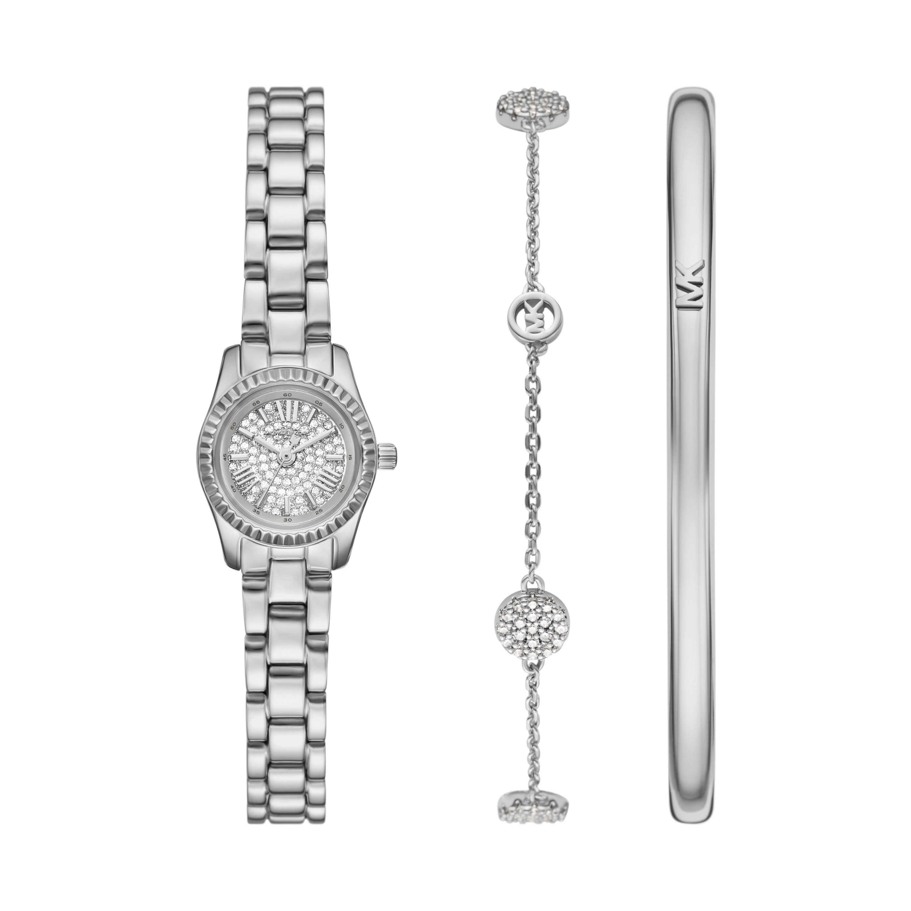 MICHAEL KORS Quarzuhr LEXINGTON MK4948SET, (Set, 3-tlg., mit Armband und -s günstig online kaufen