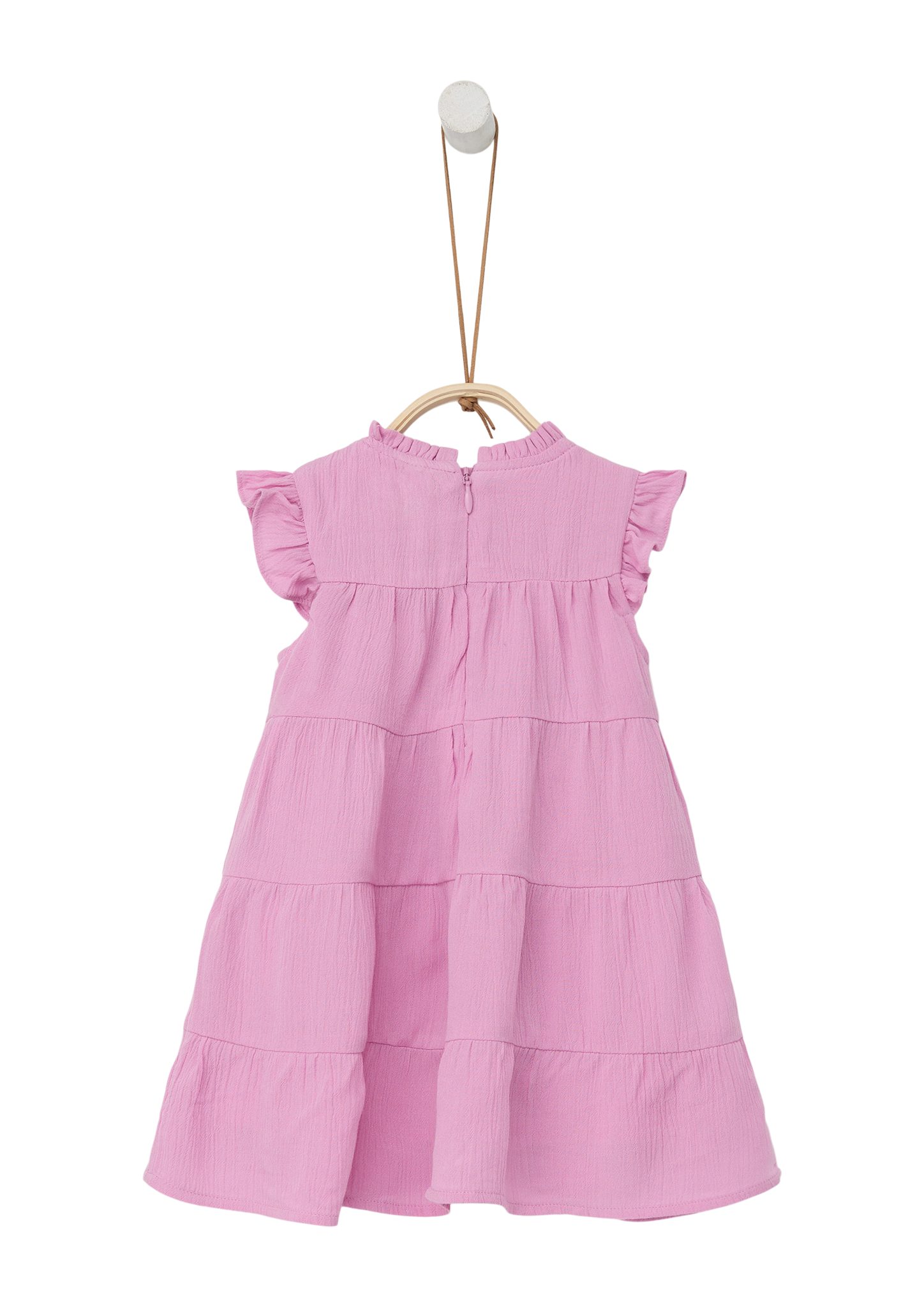 s.Oliver Jerseykleid Kleid mit Rüschendetails günstig online kaufen
