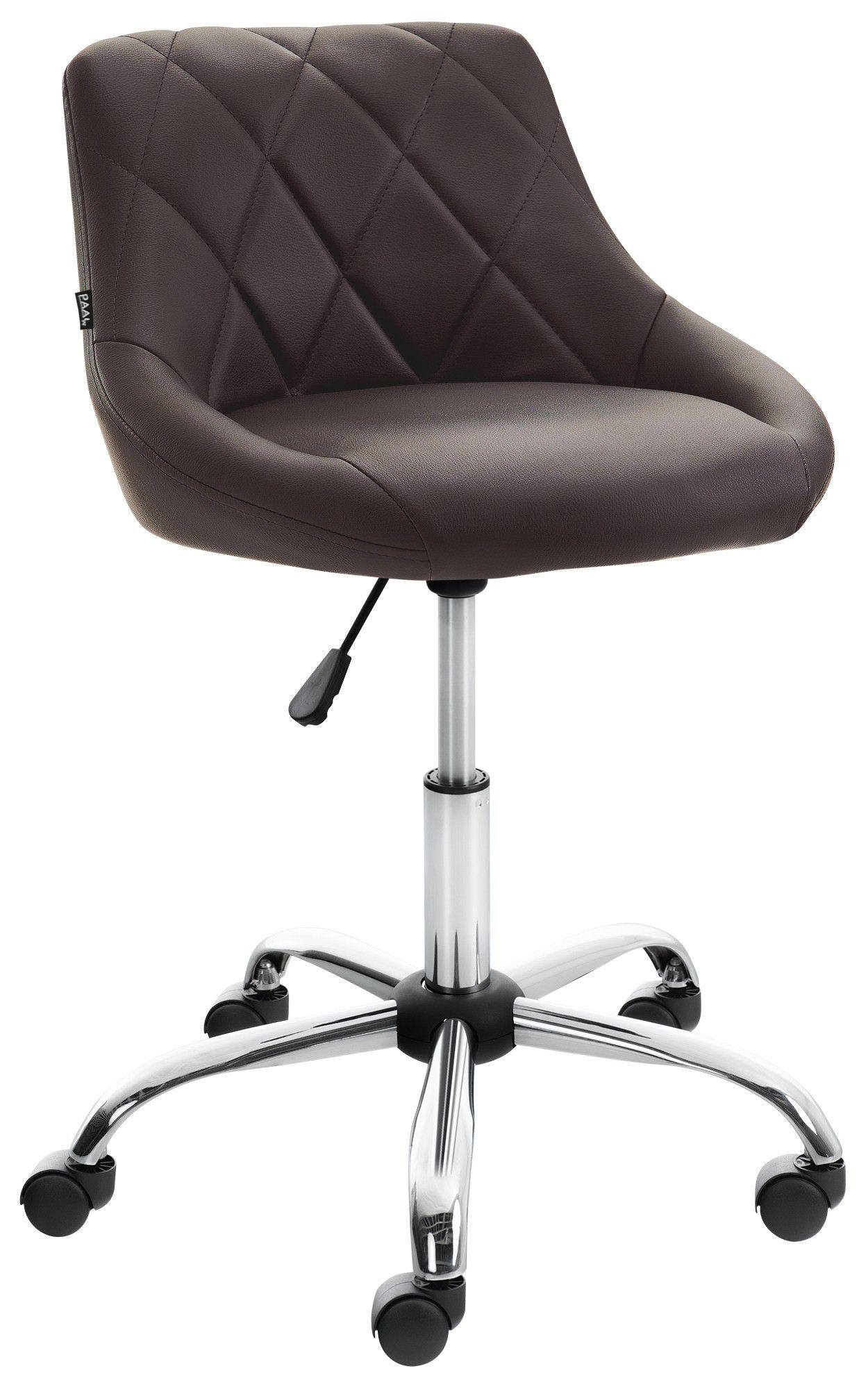 CLP Drehhocker Lazio (1er), drehbar mit Chromgestell