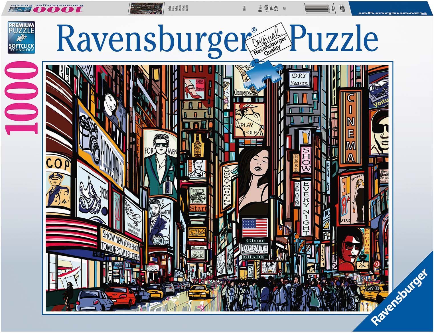 weltweit Puzzle in 1000 - - Ravensburger schützt New Buntes Wald Puzzleteile, FSC® Germany, Made York,