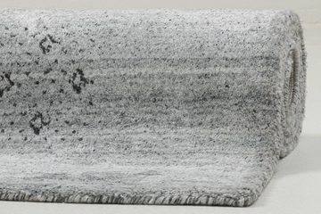 Teppich Nevada Viscose, THEKO, Rechteckig, 160 x 230 cm, Grau