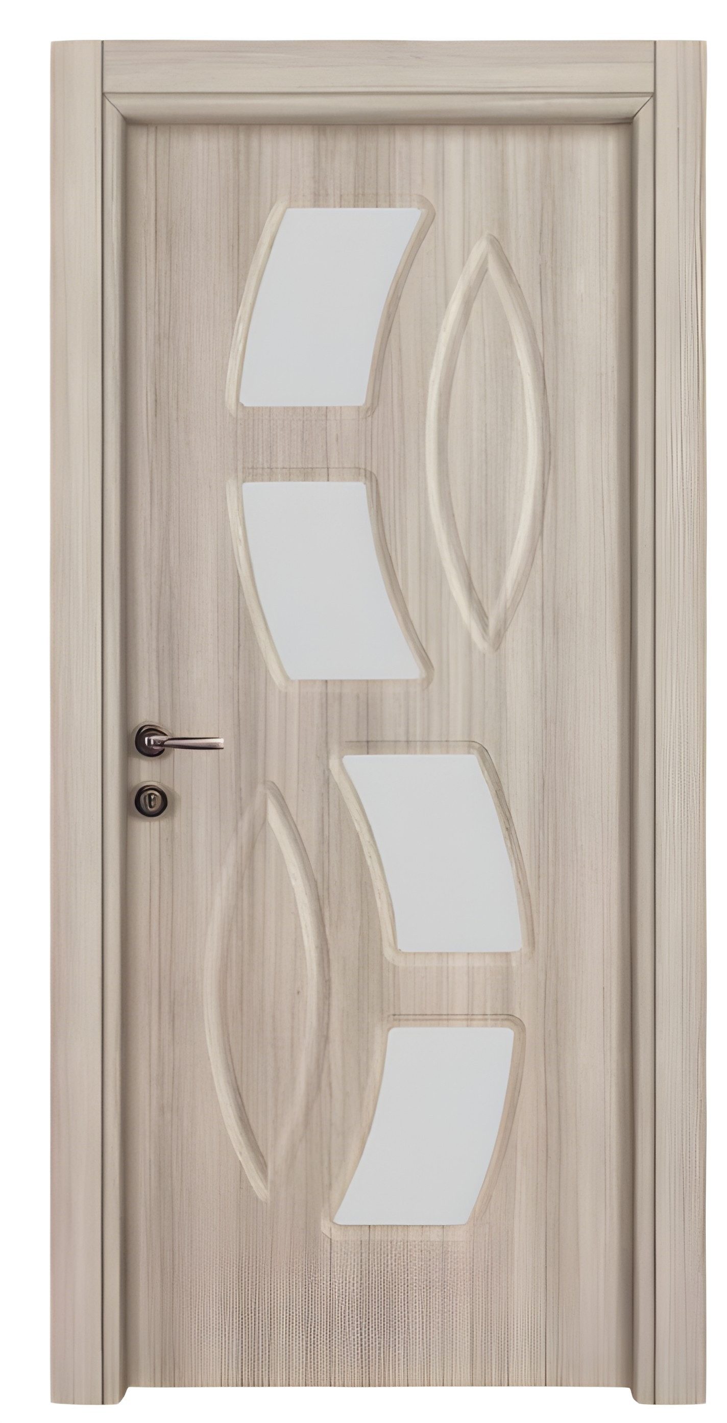 JVmoebel Zimmertür Beige Designer Holzwerkstofftür für exklusive Wohnungen