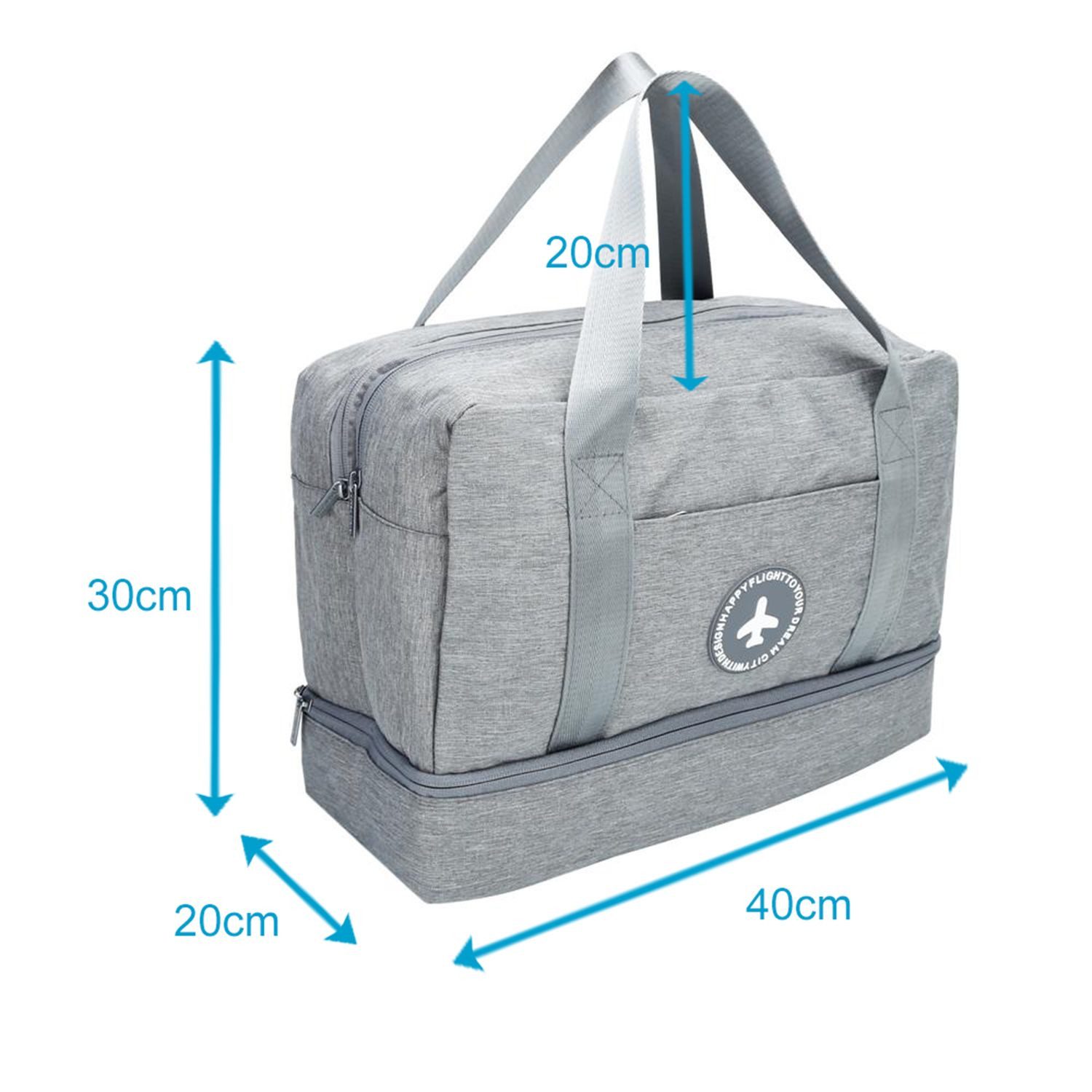 Intirilife Reisetasche (1-tlg), Wasserfeste Reisetasche - aus wasserabweise günstig online kaufen