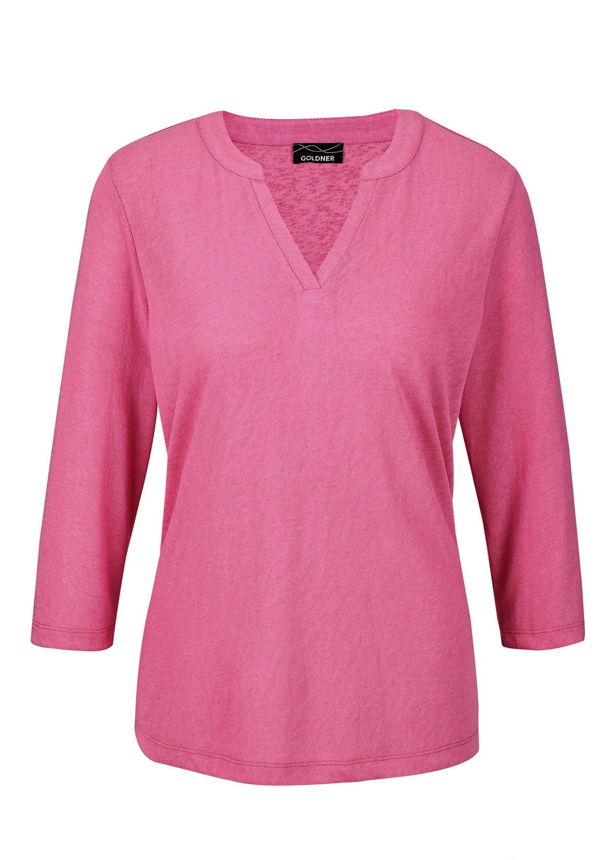 T-Shirt Modisches 3/4-Arm-Oberteil