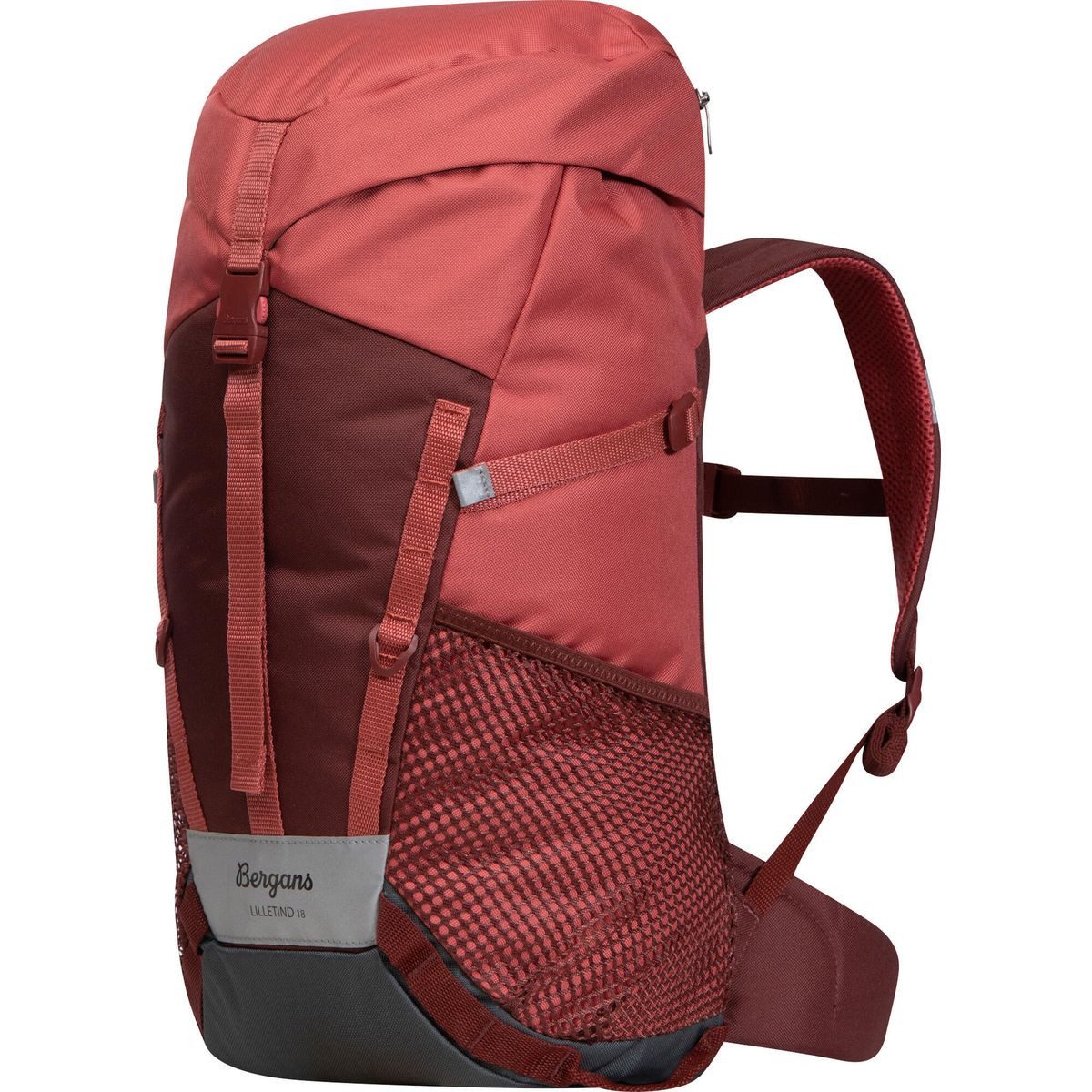 Bergans Kinderrucksack Lilletind 18, Robuster, kindgerechter Tagesrucksack mit reflektierenden Details und