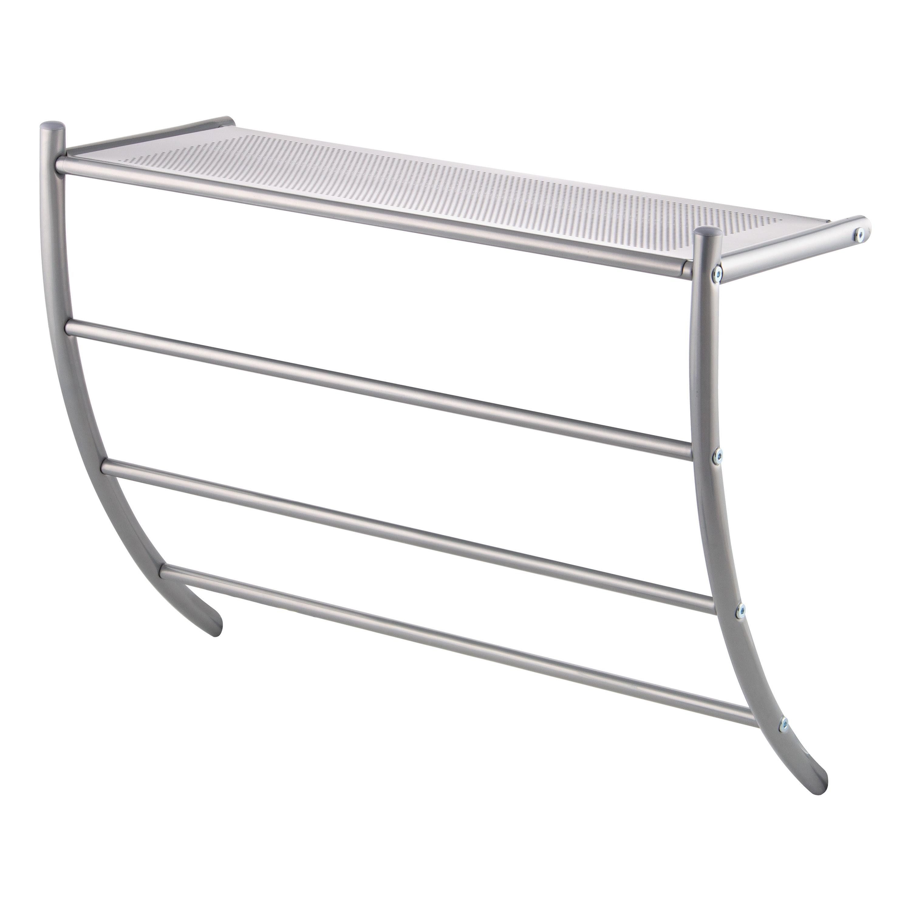 bremermann Полотенцесушители Полотенцесушители mit Regal 2in1, 3 Полотенцесушители, 57 x 43,5 cm, grau