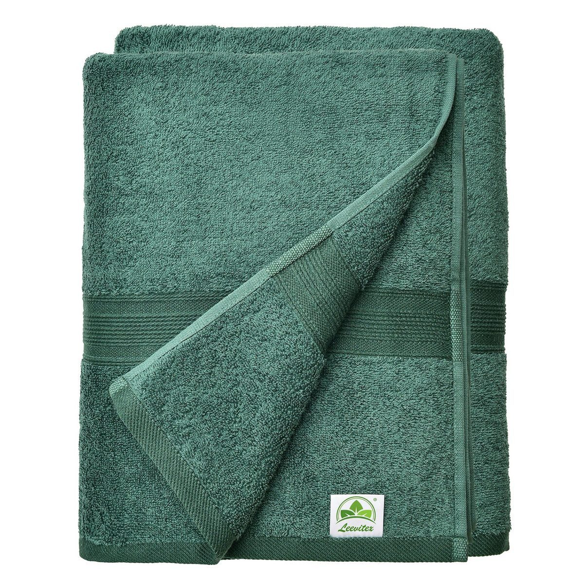 leevitex® Saunatuch Saunatuch Frottee XXL, (2-St), 80 x 200 cm, extra groß günstig online kaufen