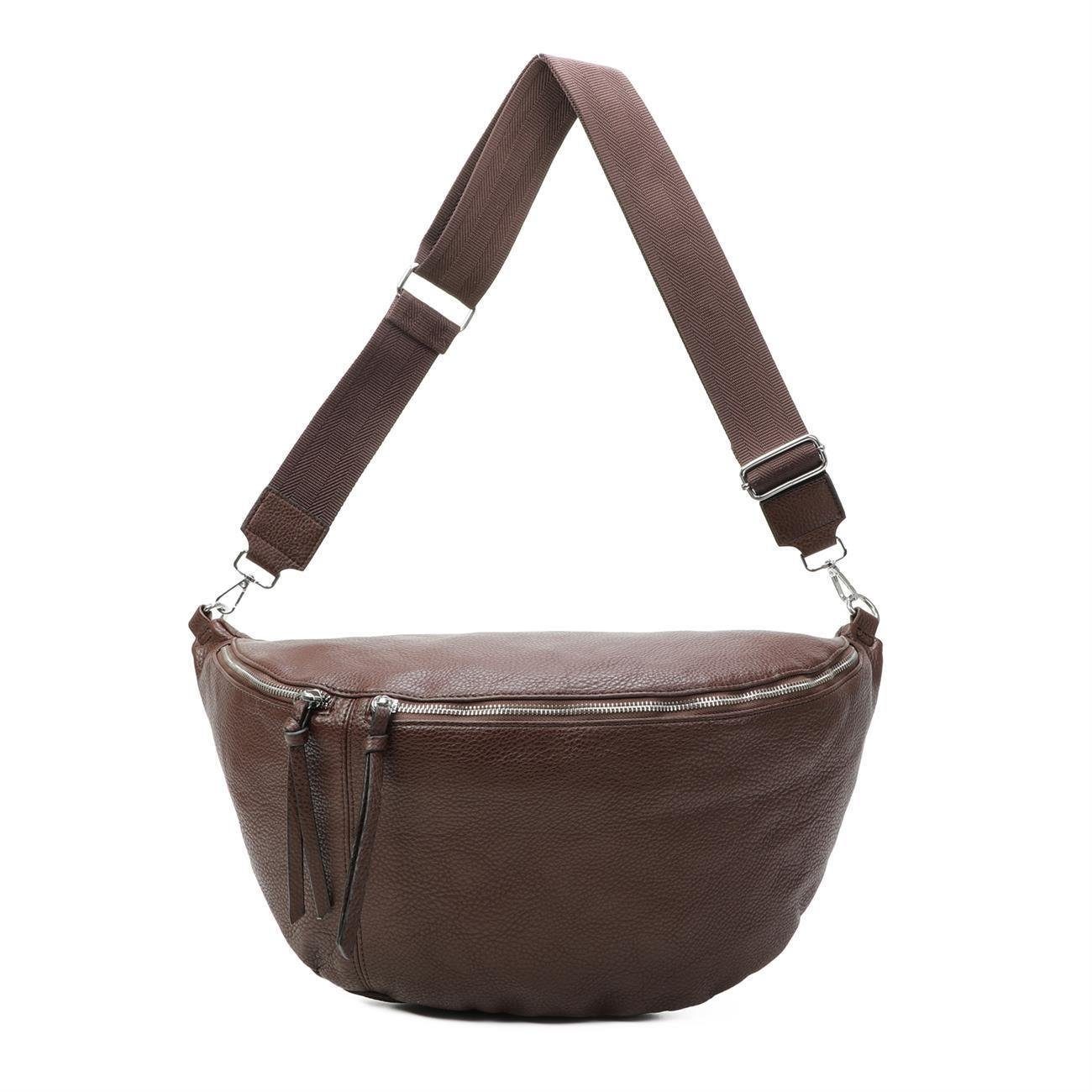 ITALYSHOP24 Schultertasche Damen Tasche Gürteltasche Bauchtasche günstig online kaufen