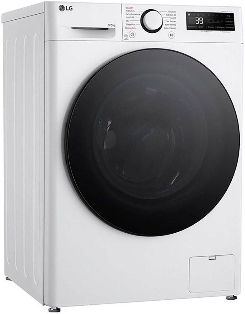 LG Waschtrockner 5 V5WD95SLIM, 9 kg, 5 kg, 1200 U/min