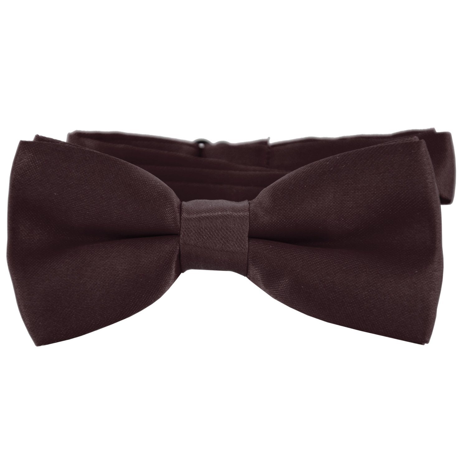 DonDon Kinderfliege DonDon Edle Kinder Jungen Fliege gebunden glänzend in Seiden Look (Packung, 1-St) bereits gebunden, verstellbar, Seidenlook