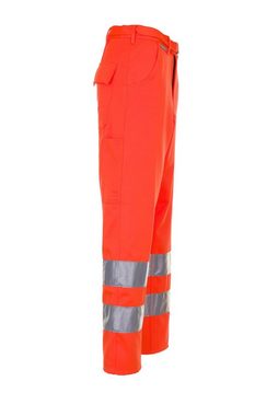 Planam Arbeitshose Bundhose Warnschutz uni orange Größe 102 (1-tlg)