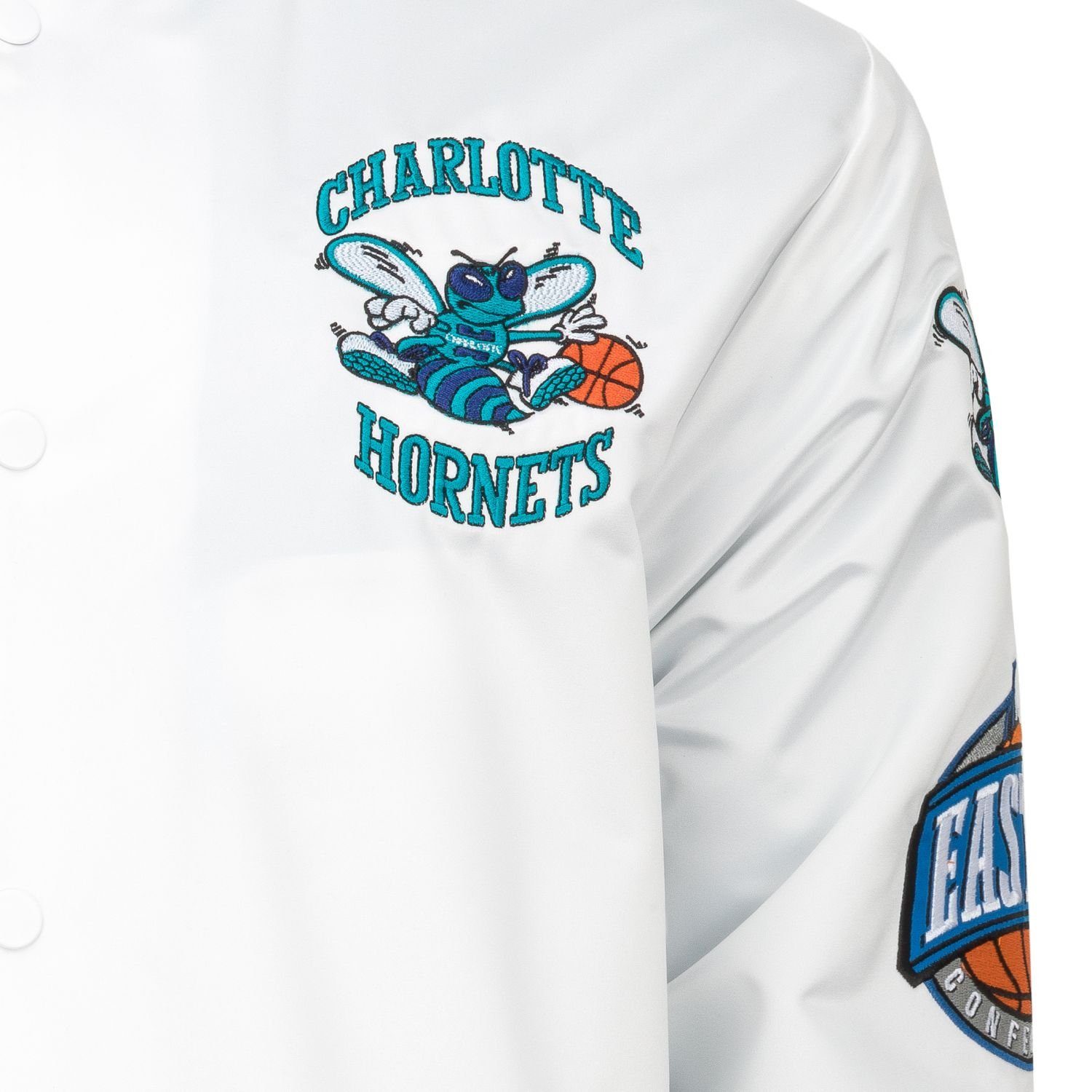 Mitchell & Collegejacke Ness Collection Hornets Charlotte Satin City