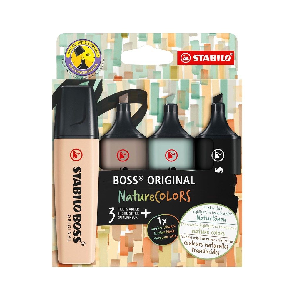 STABILO BOSS ORIGINAL NatureCOLORS, (1-tlg), title
