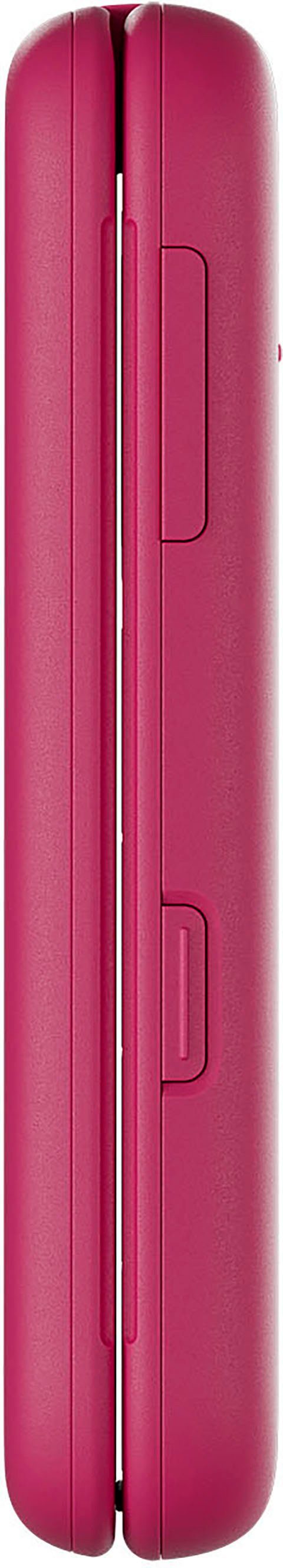 Nokia 2660 Flip Klapphandy (7,11 GB rosa MP Zoll, 0,13 Speicherplatz, Kamera) 0,3 cm/2,8