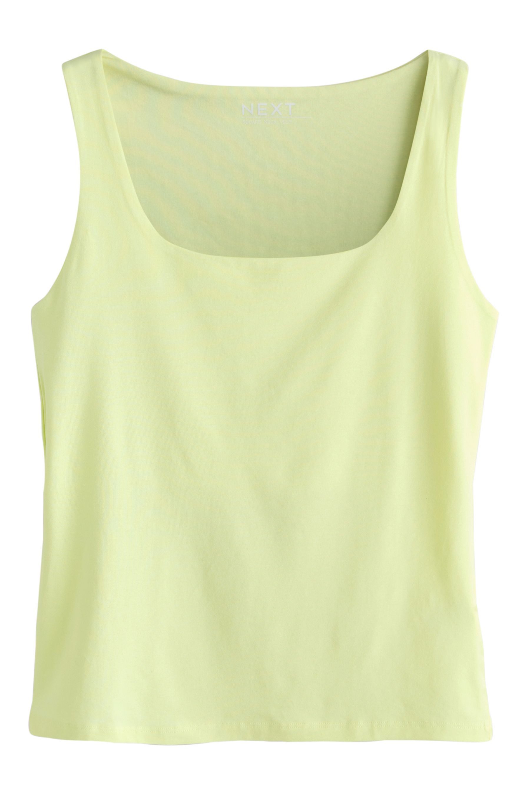 Shirttop Top mit eckigem Ausschnitt