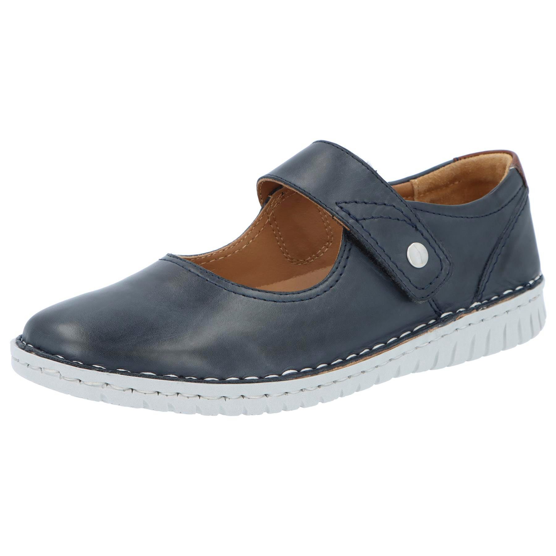 MARC Shoes MARC Erwachsene casual Alina Slipper Leder Klettschuh