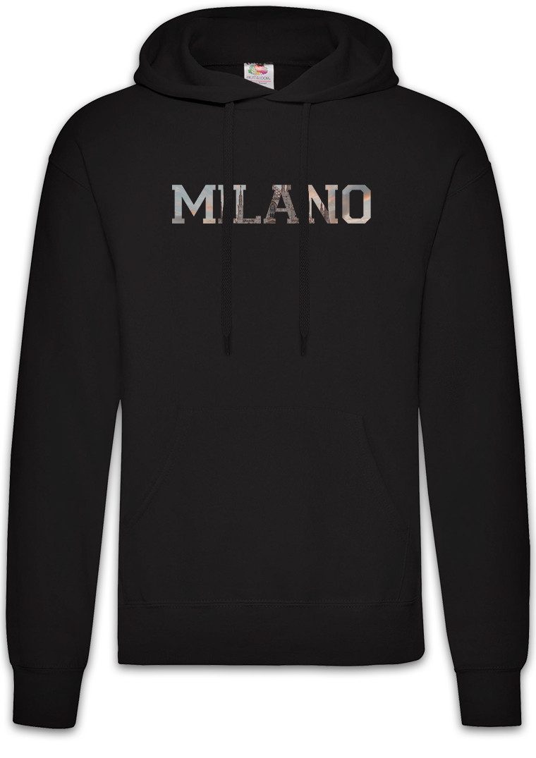 Urban Backwoods Hoodie Milano Herren Hoodie Skyline Stadt City Ville Città Ciudad Milan (1-tlg) Mailand Italien Lombardy Lombardei