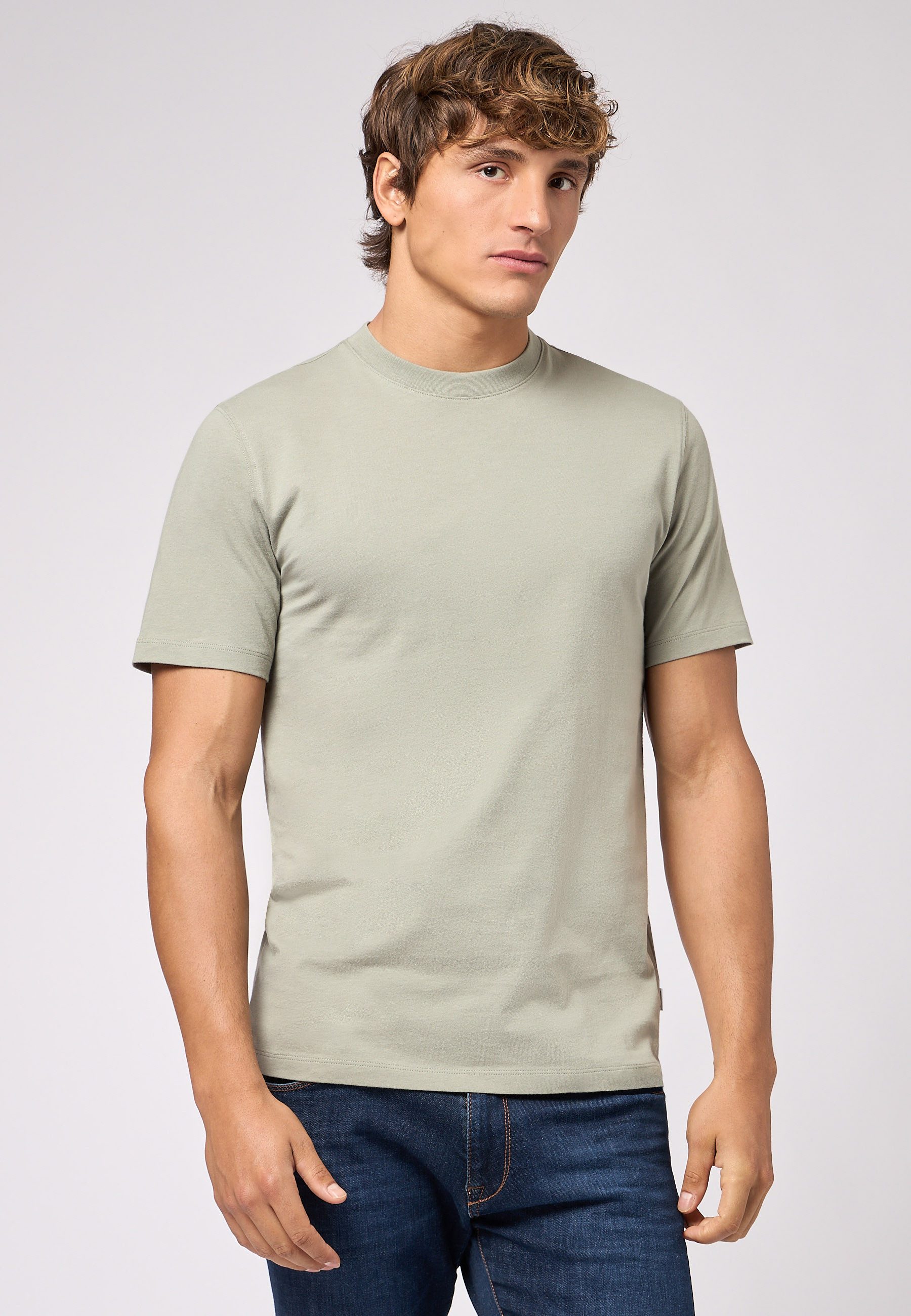 Roy Robson Rundhalsshirt "Basic Shirt" günstig online kaufen