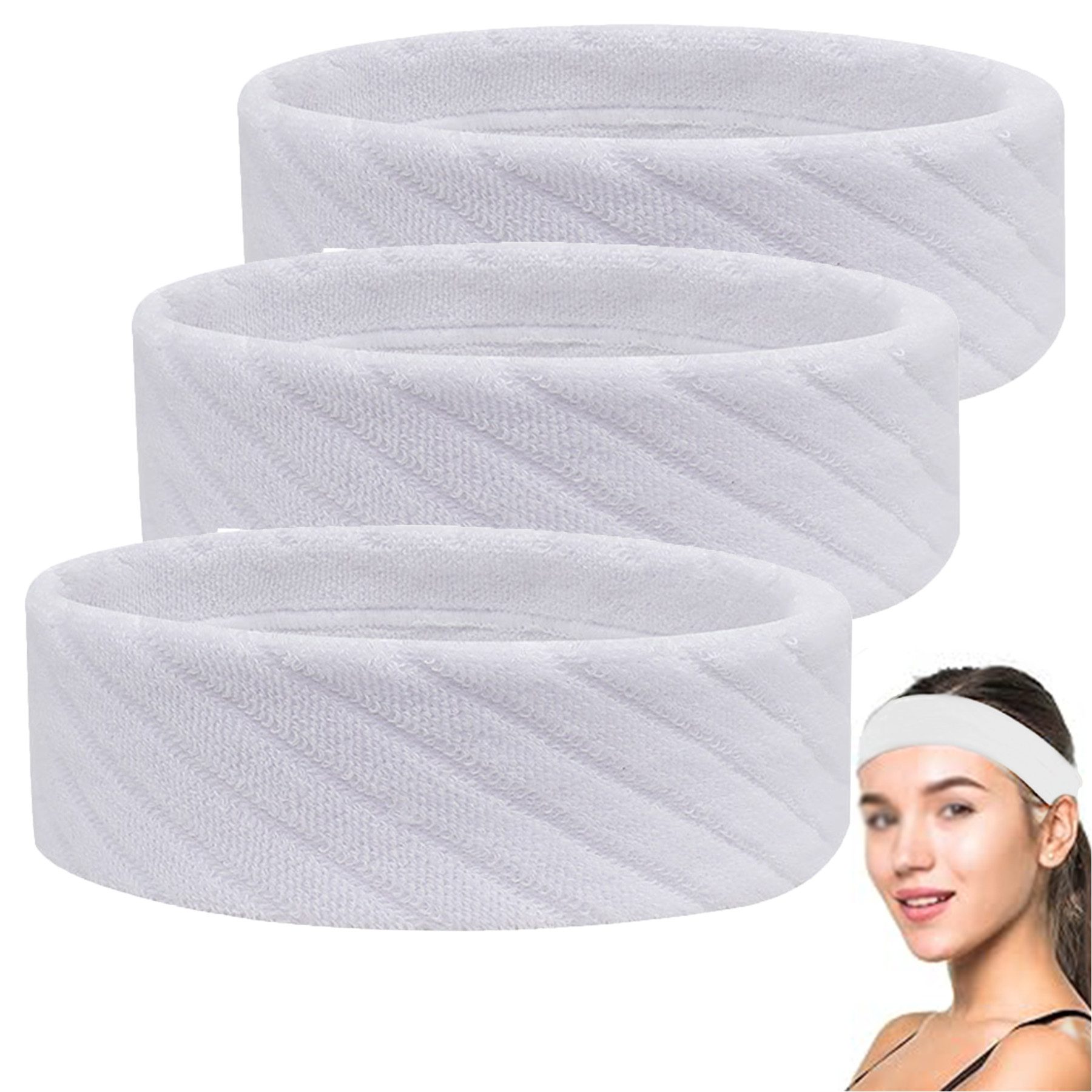 Schweißband Sport Stirnbänder&Unisex Stirnband Stirn Elastisch rutschfest Haarband