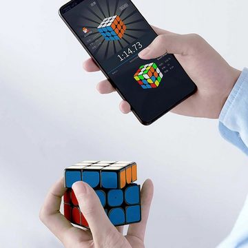 GiiKER Spiel, Zauberwürfel i3S SUPER CUBE 3 x 3 mit Smartphone App Gyro Sensorik
