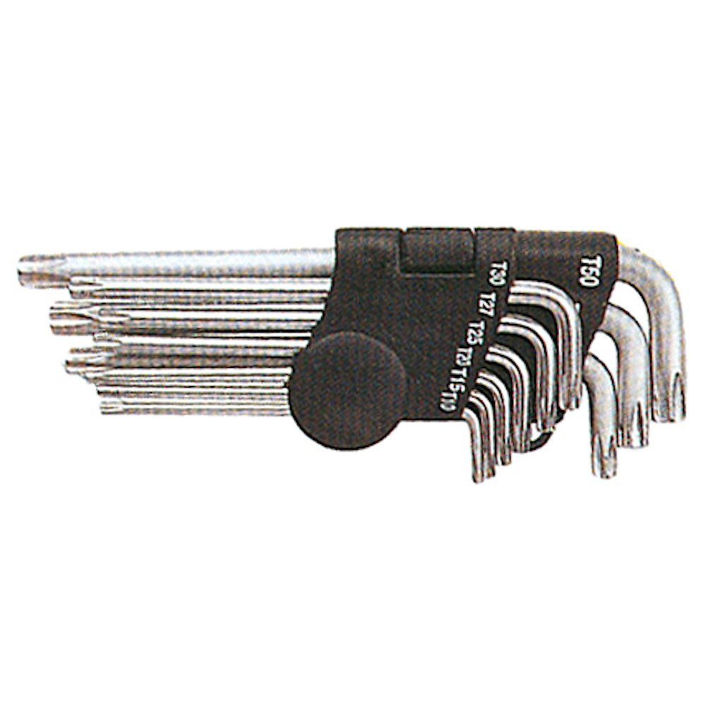 PROREGAL® Steckschlüssel Torxschlüssel 9 Stück, T10-T50mm