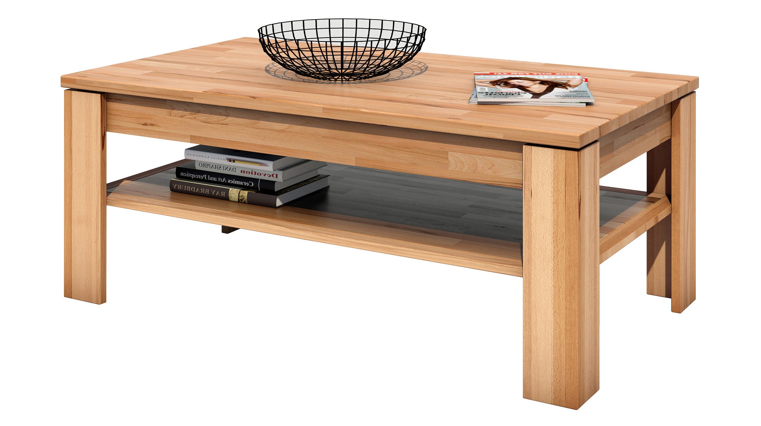 Massivart® Couchtisch FREYJA 110 cm Breite günstig online kaufen