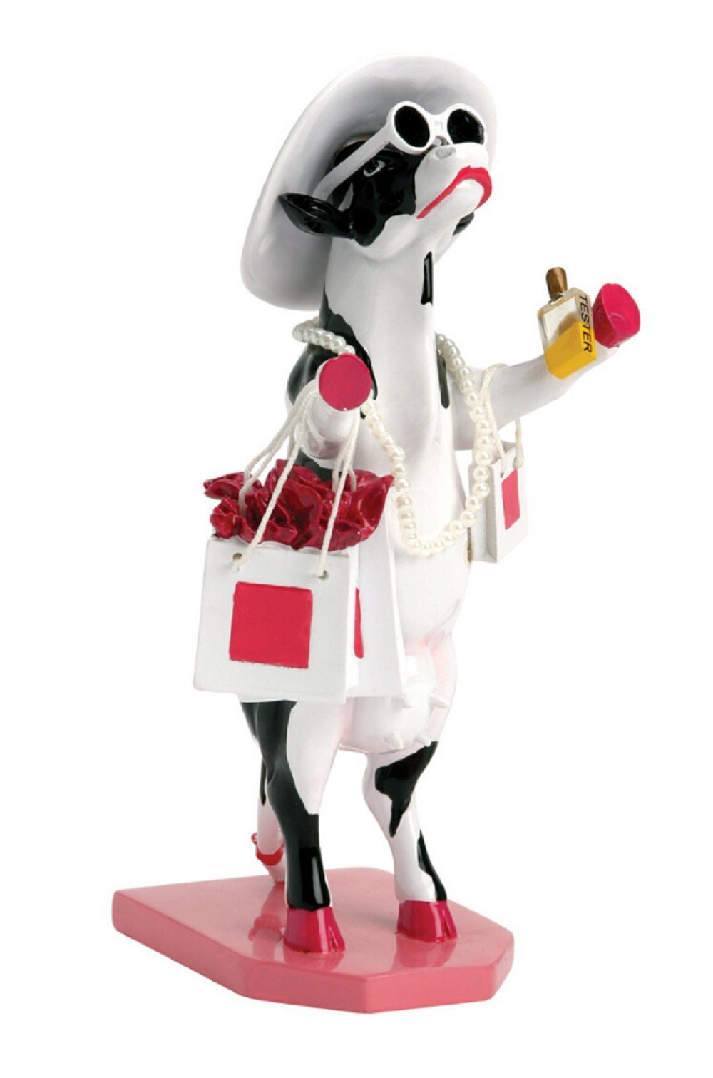 CowParade Tierfigur Alphadite Goddess of Shopping - Cowparade Kuh Medium