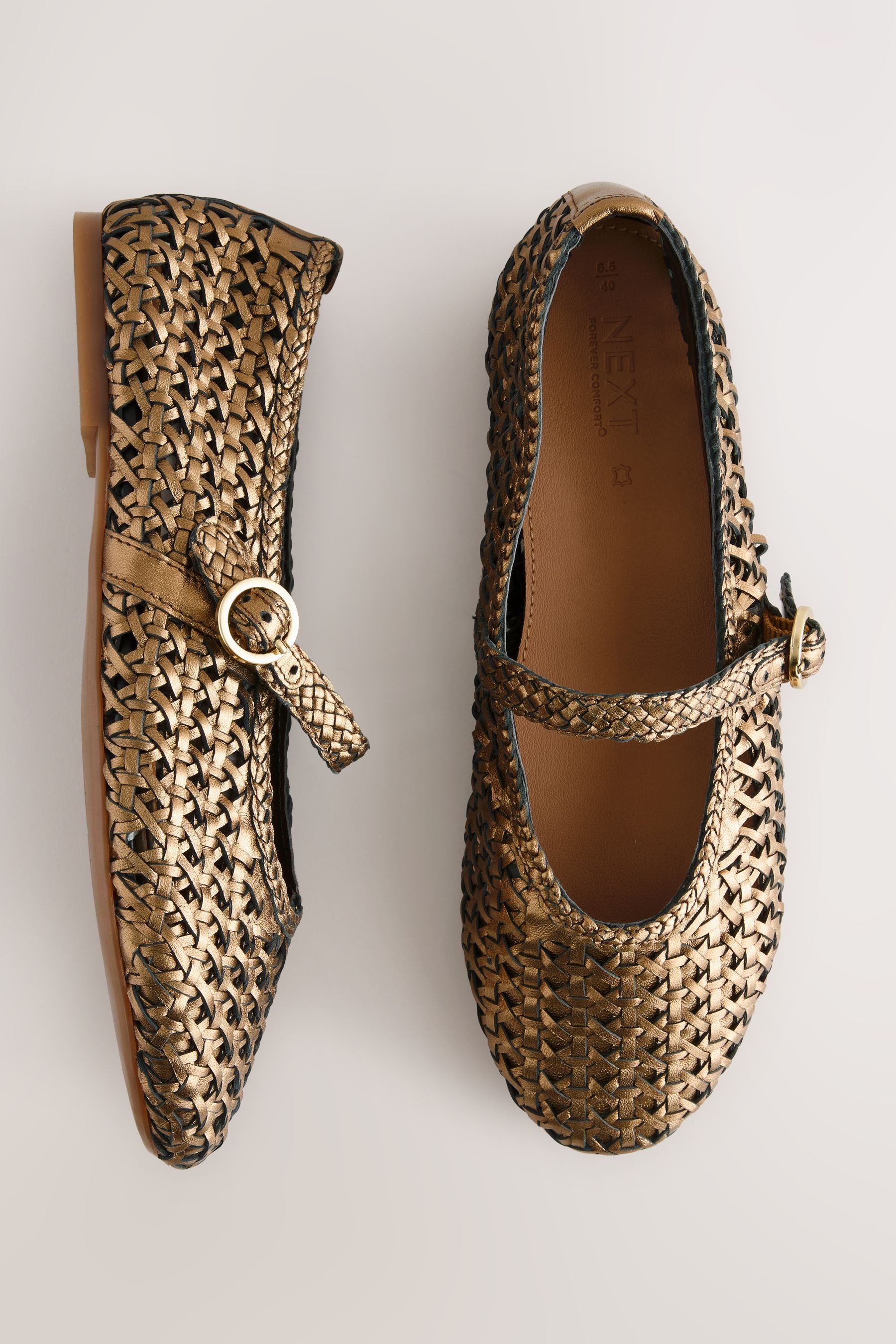 Next Forever Comfort® flache Mary-Janes aus Leder Mary-Jane-Schuhe (1-tlg)