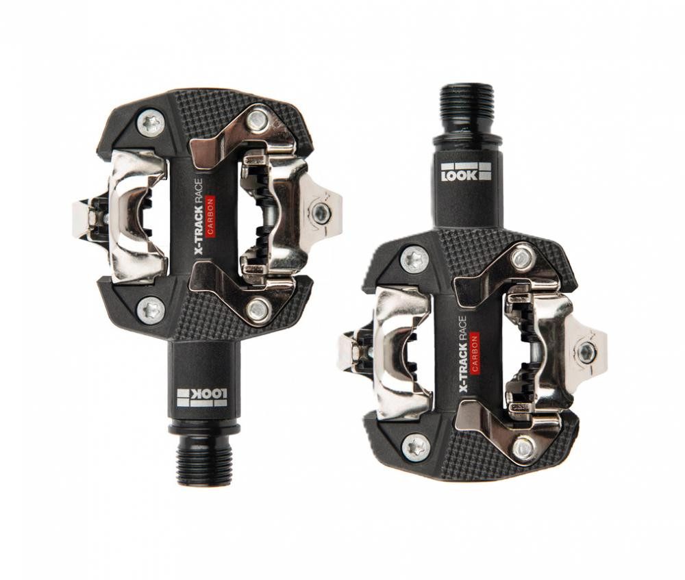 Look Klickpedale LOOK X-Track Race Carbon Klickpedale schwarz - Cross-Country MTB-Pedal