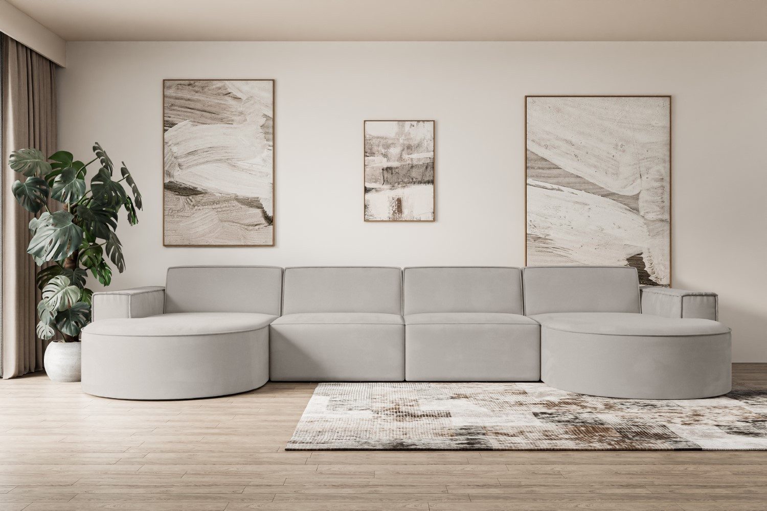 ALTDECOR Wohnlandschaft MARI-U2, Sofa Praktische Bequeme günstig online kaufen