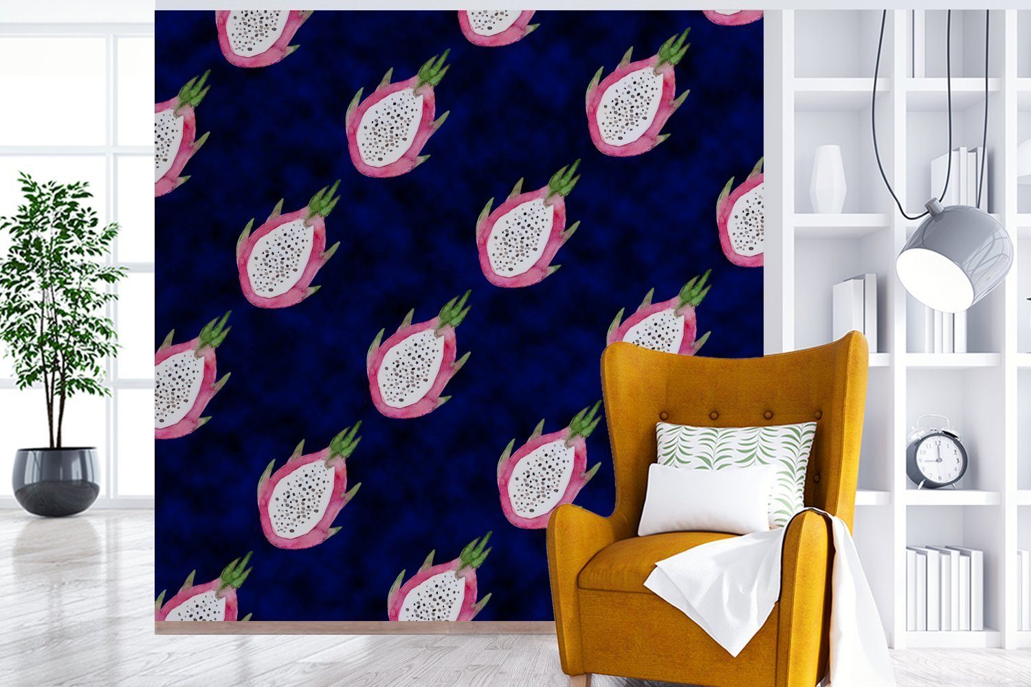 Tropisch, Drachenfrucht Tapete Wohnzimmer oder Wandtapete St), (5 - Vinyl Schlafzimmer, bedruckt, - Fototapete Obst für Matt, MuchoWow