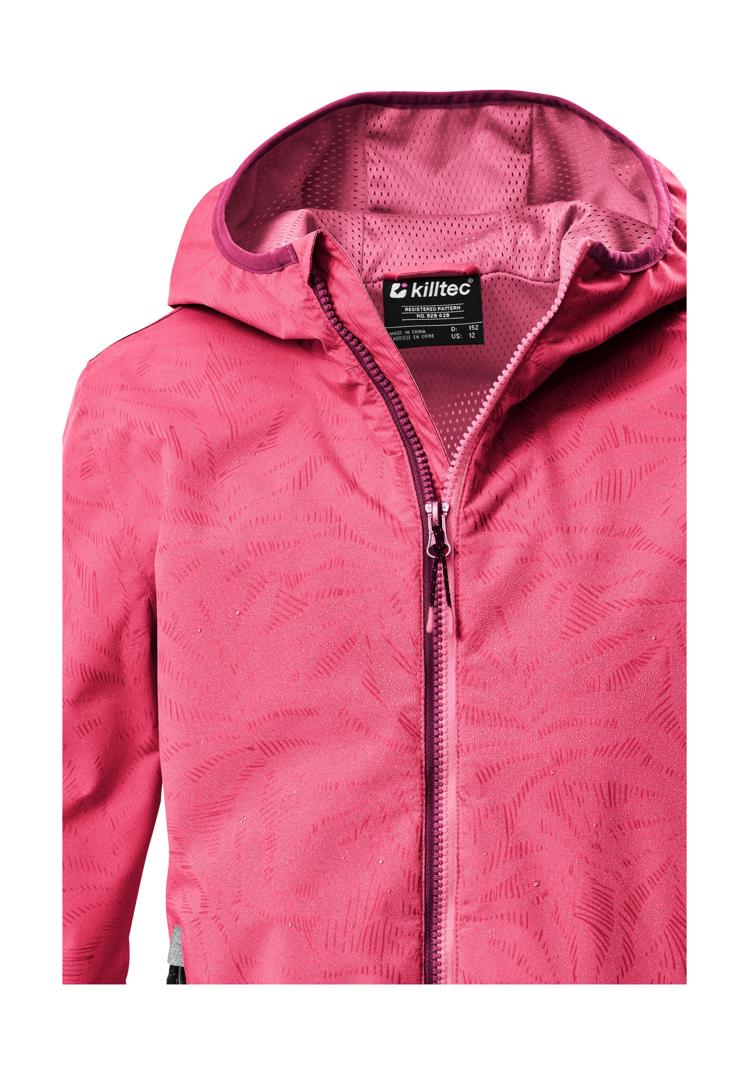 Killtec Funktionsjacke KOS 156 GRLS JCKT Wind- und wasserdichte Mädchenjacke mit Magic Print