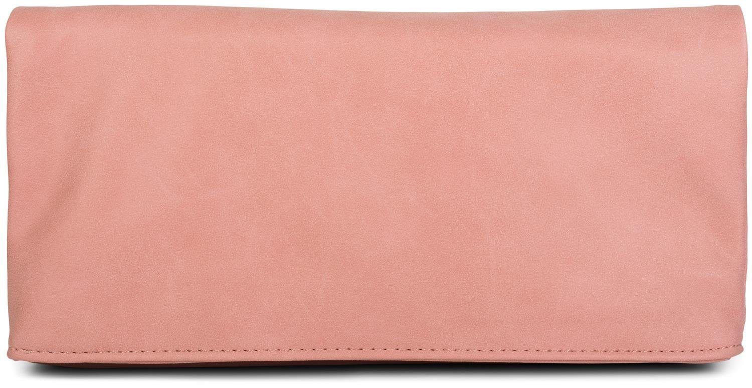 styleBREAKER Clutch (1-tlg), 3-in-1 Crossbody Bag Rose