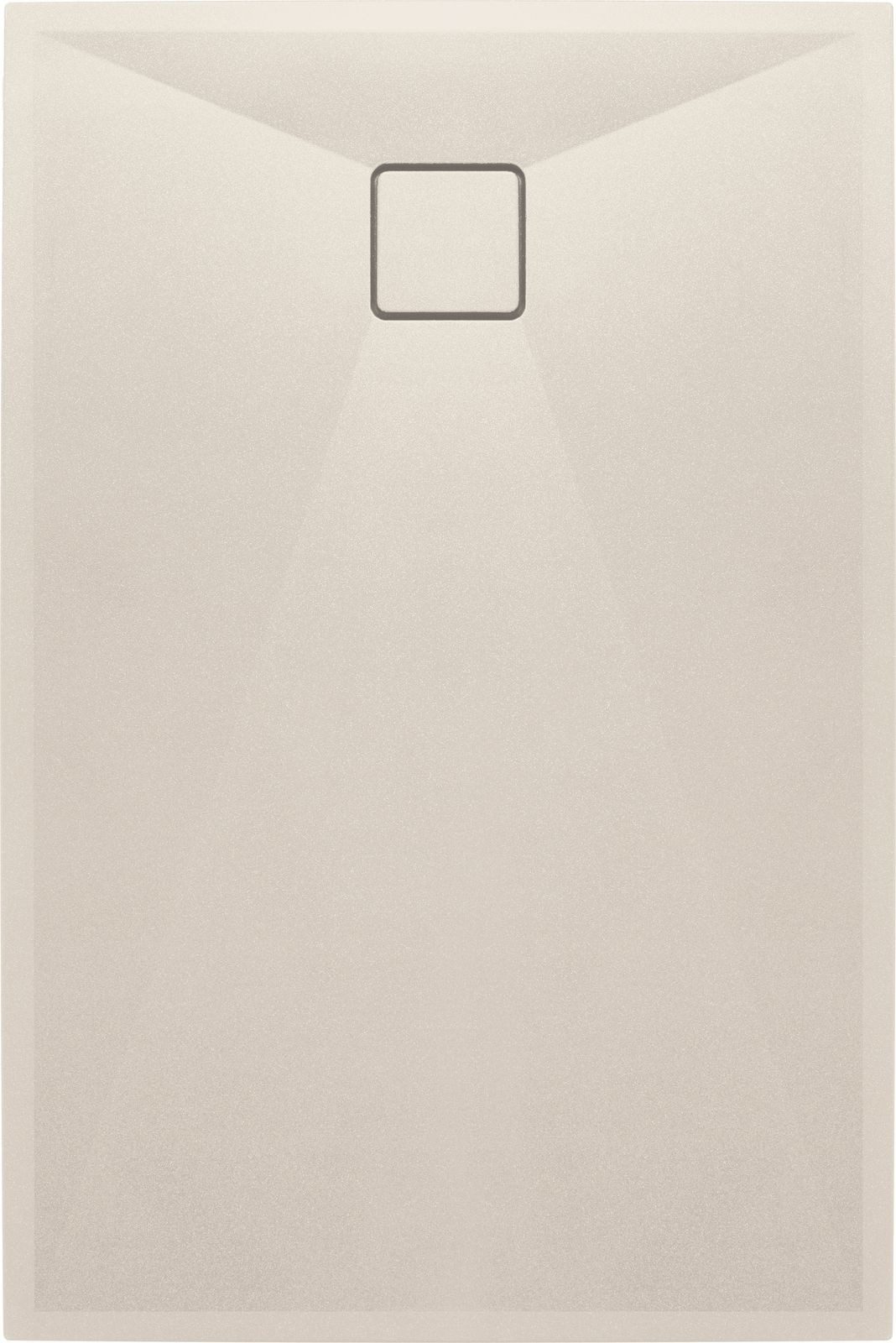 Deante Duschwanne Duschwanne in Granit-Optik 100x80 cm in Beige