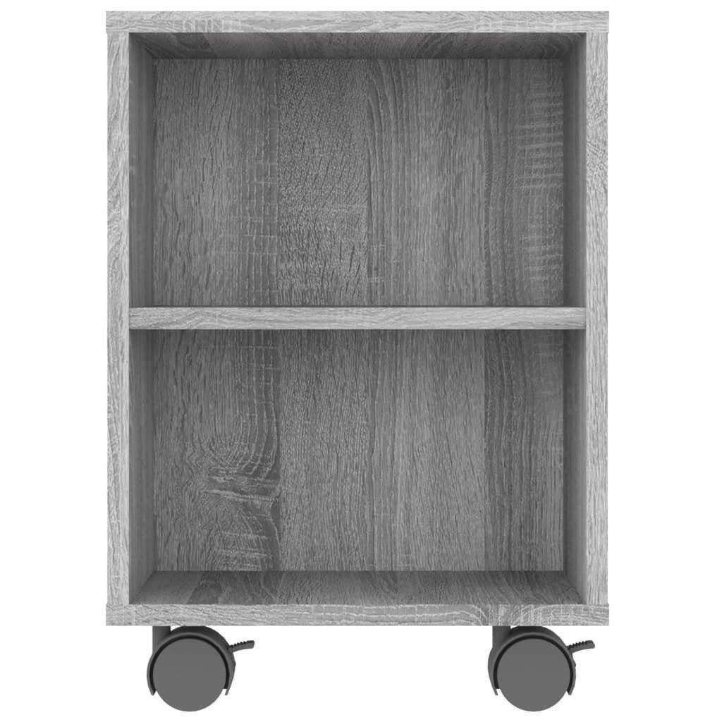 Sonoma vidaXL Grau (1-St) cm TV-Schrank TV-Schrank 120x35x48 Holzwerkstoff